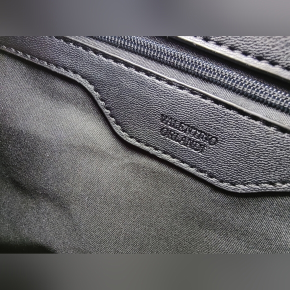 Valentino Orlandi  Satchel Quilted Crossbody color Gunmetal - Picture 9 of 10